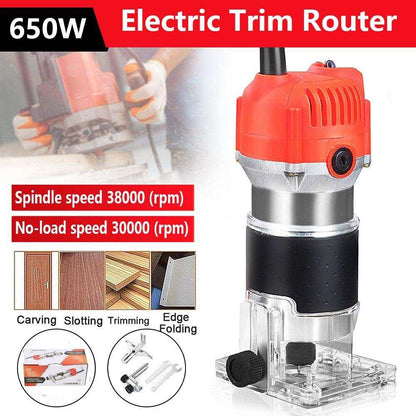 Wood Router Tool Combo Kit Electric