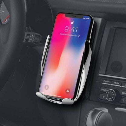 automatic clamping wireless car charger