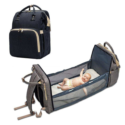 Travel Diaper Bag With Bed Crib