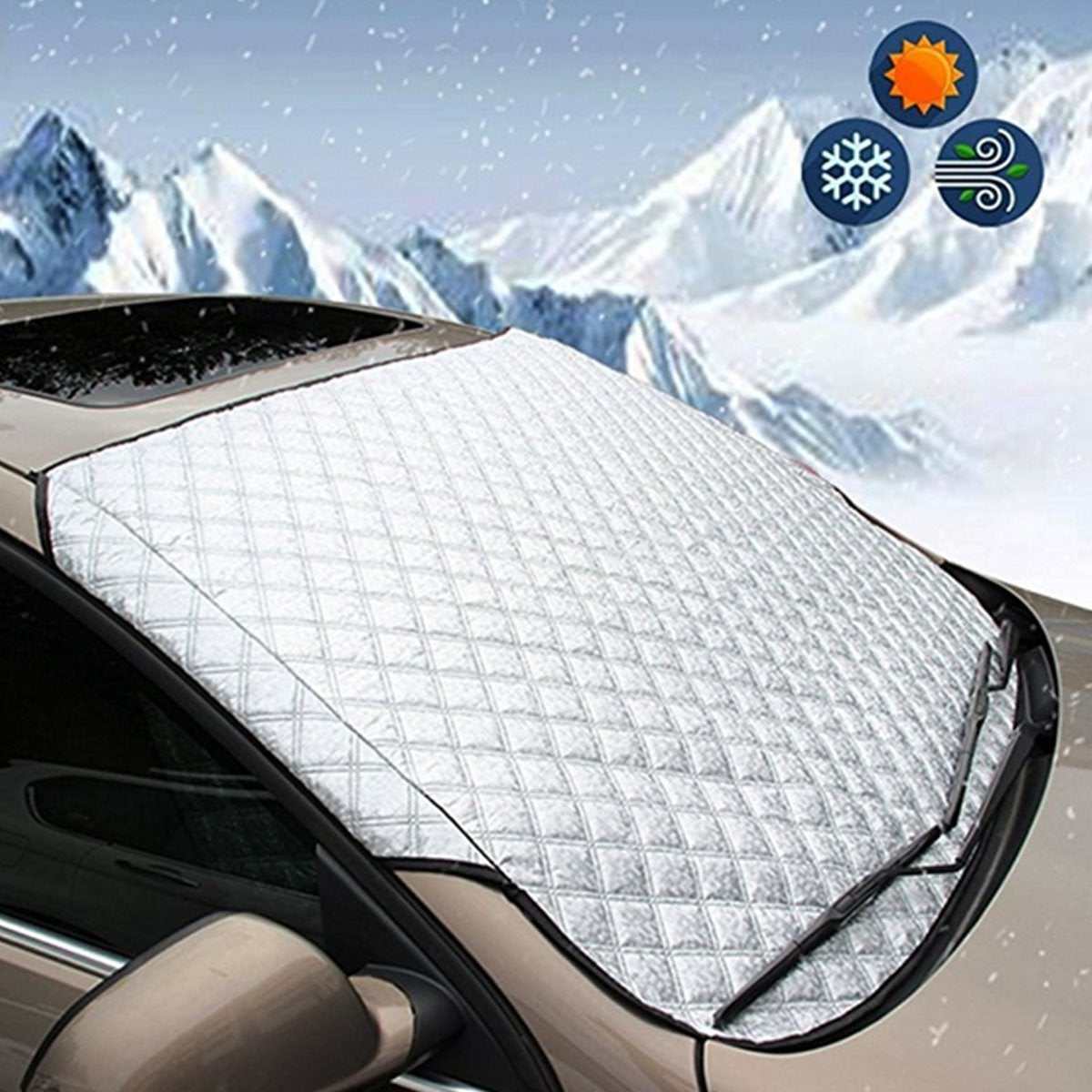 Magnetic half Car Cover Sunshade